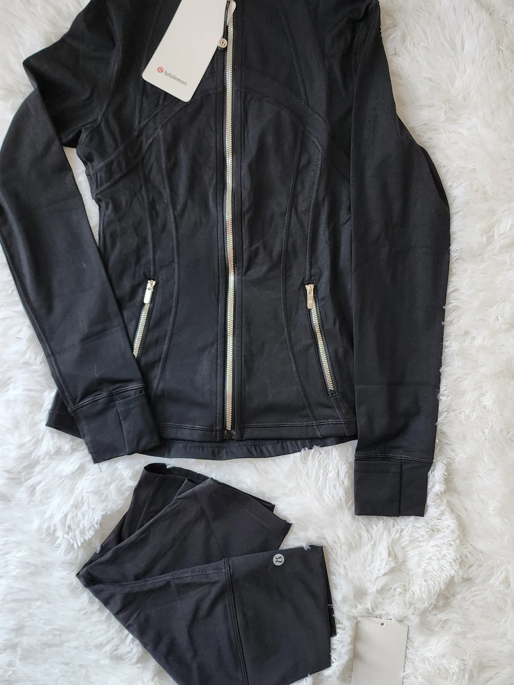 lululemon athletica Black Full-Zip Athlete Jacket